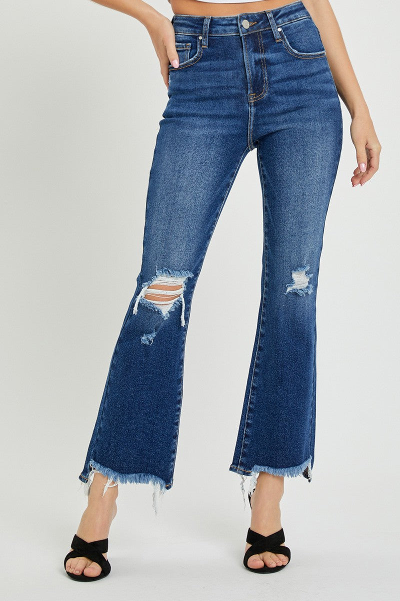 Cropped Wide Leg Jean