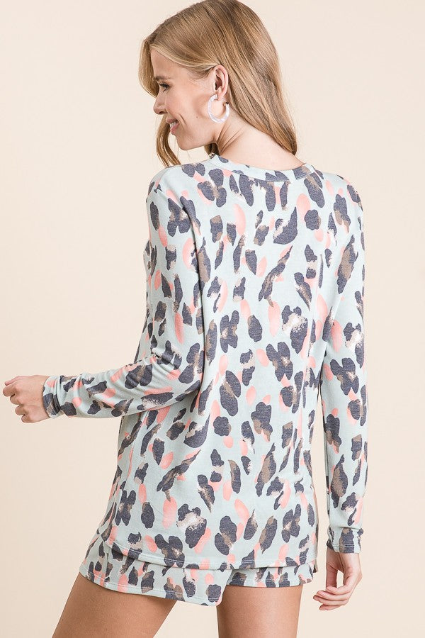 Multi Color Loungewear Set