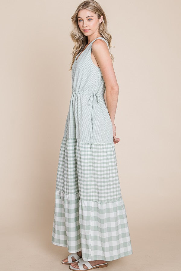 Springtime Plaid Dress