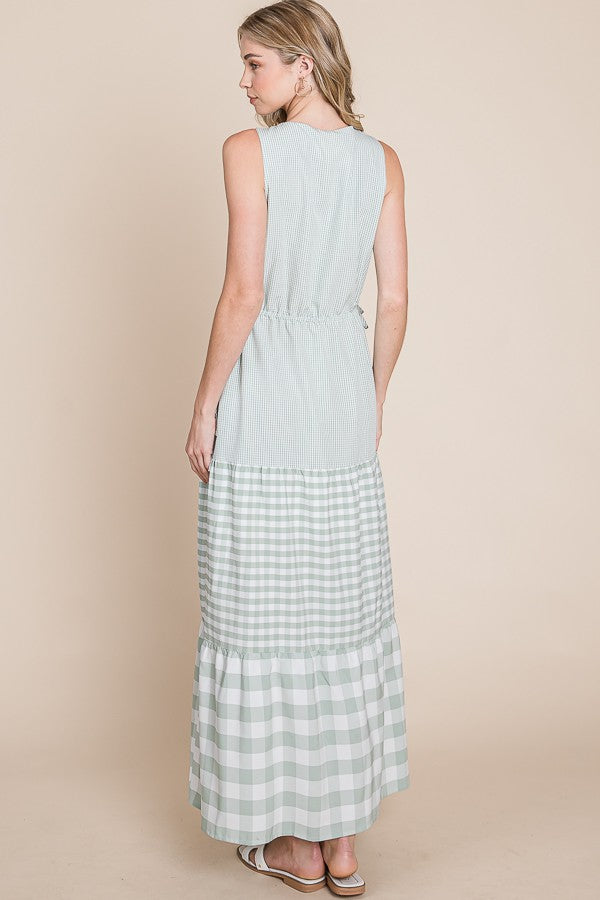 Springtime Plaid Dress