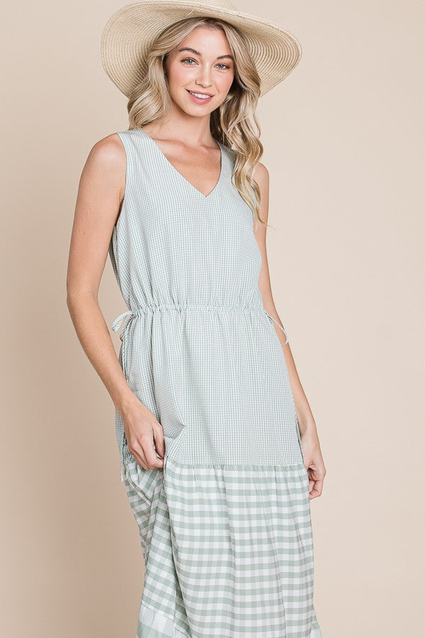 Springtime Plaid Dress