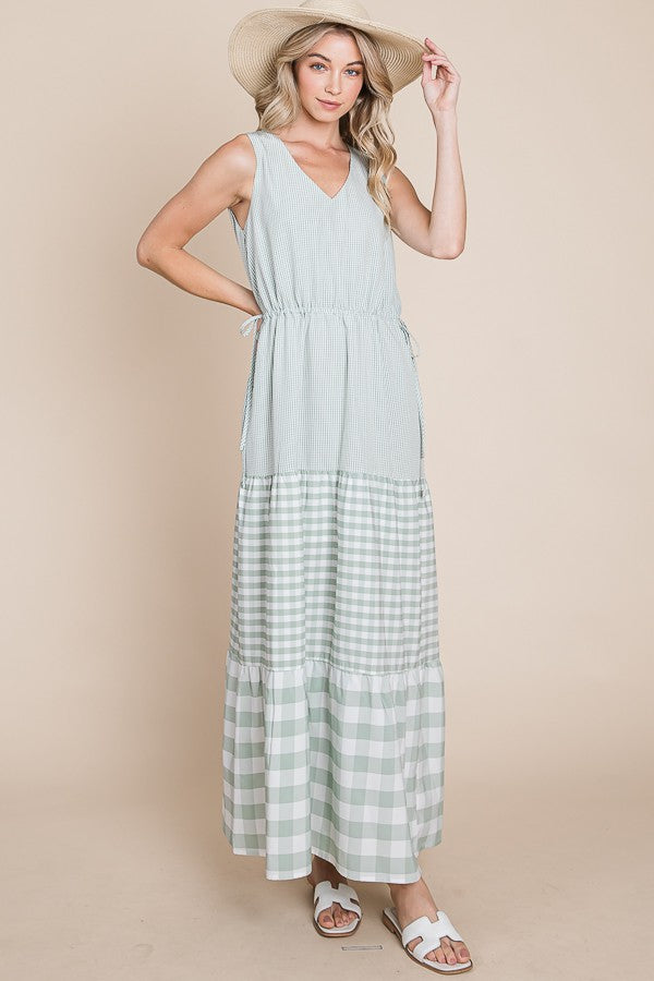 Springtime Plaid Dress