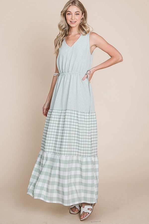 Springtime Plaid Dress