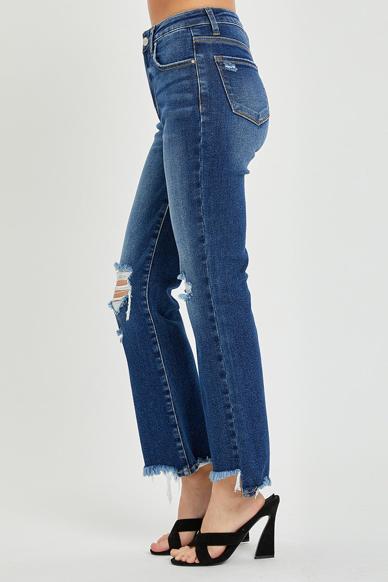 Cropped Wide Leg Jean