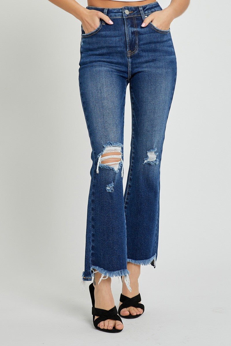 Cropped Wide Leg Jean