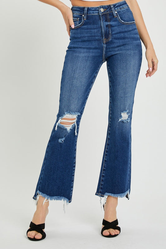 Cropped Wide Leg Jean