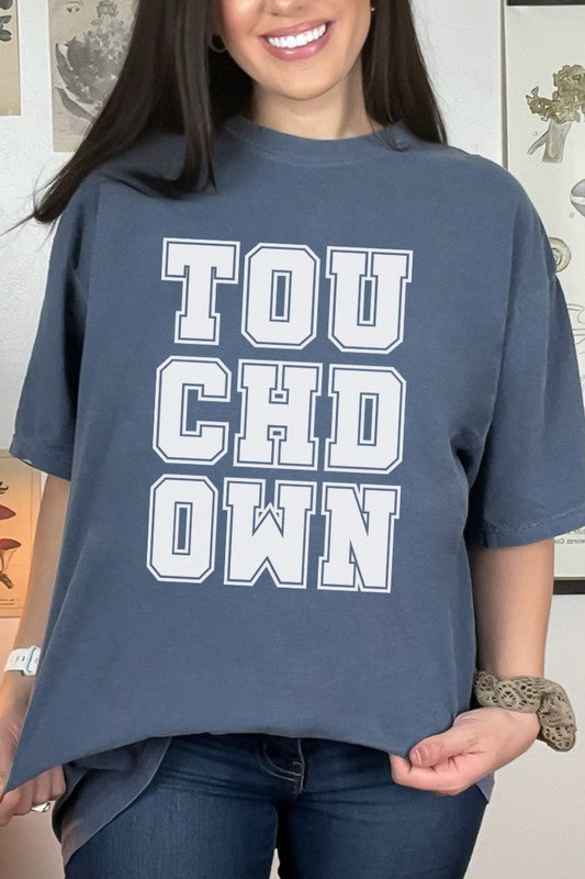 Touchdown Football Season Comfort Colors Tee