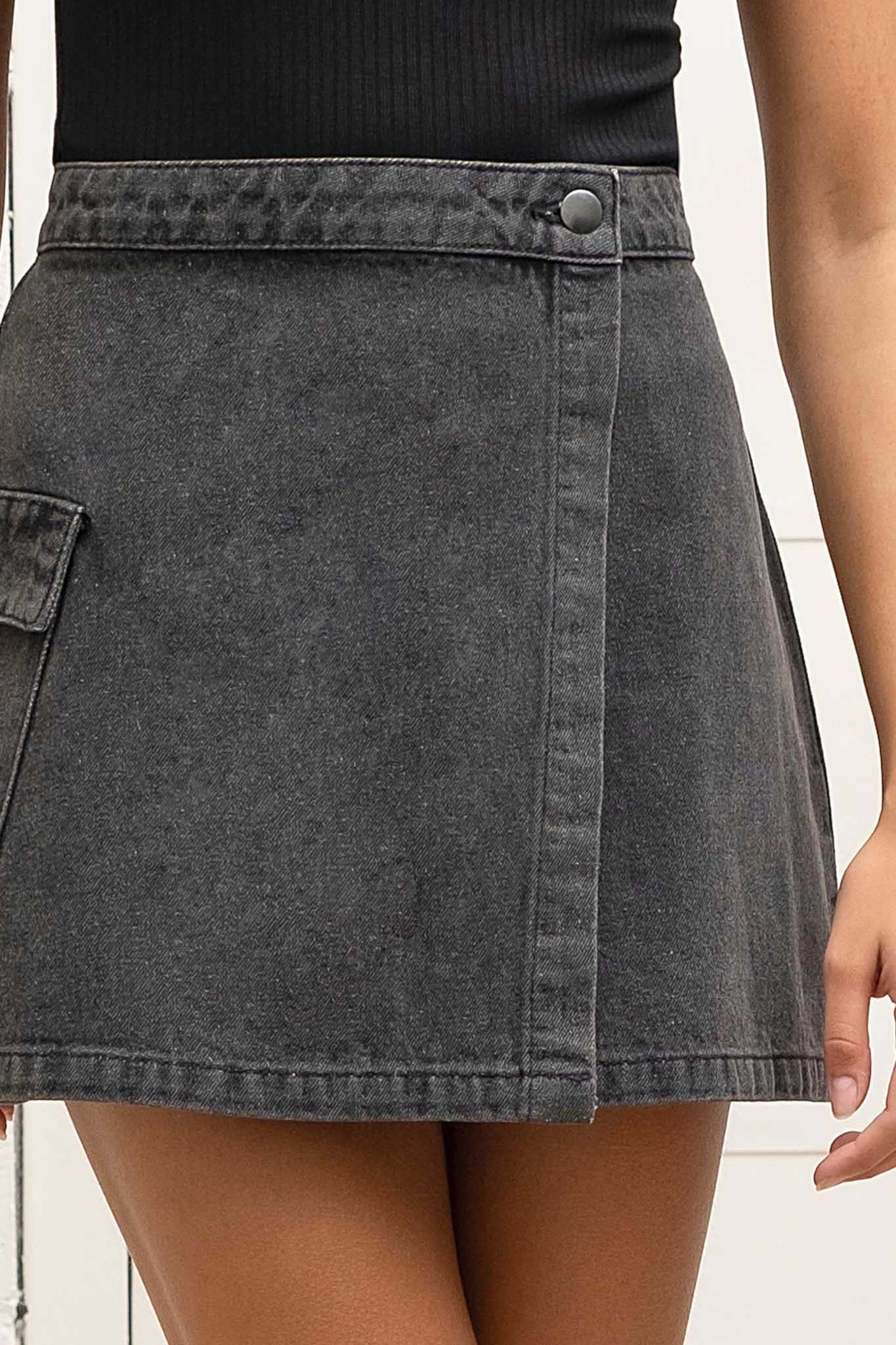 Wrap Cargo Skirt