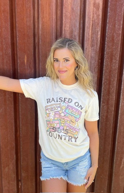 Raised On 90's Country Tee