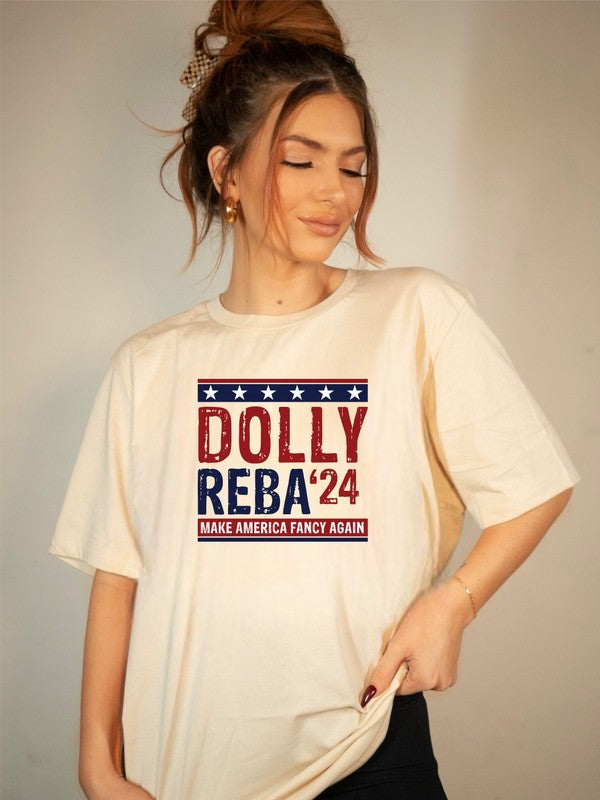 Dolly Reba President 2024 Softstyle Graphic Tee