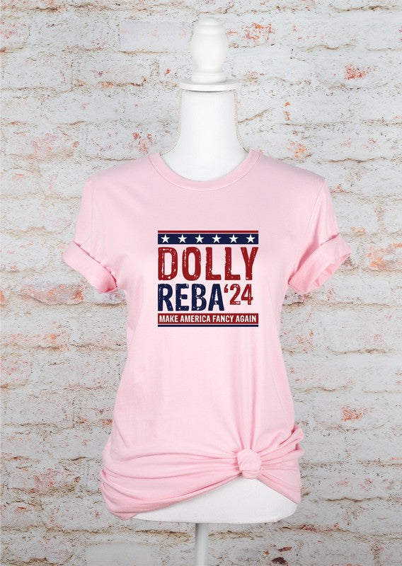 Dolly Reba President 2024 Softstyle Graphic Tee