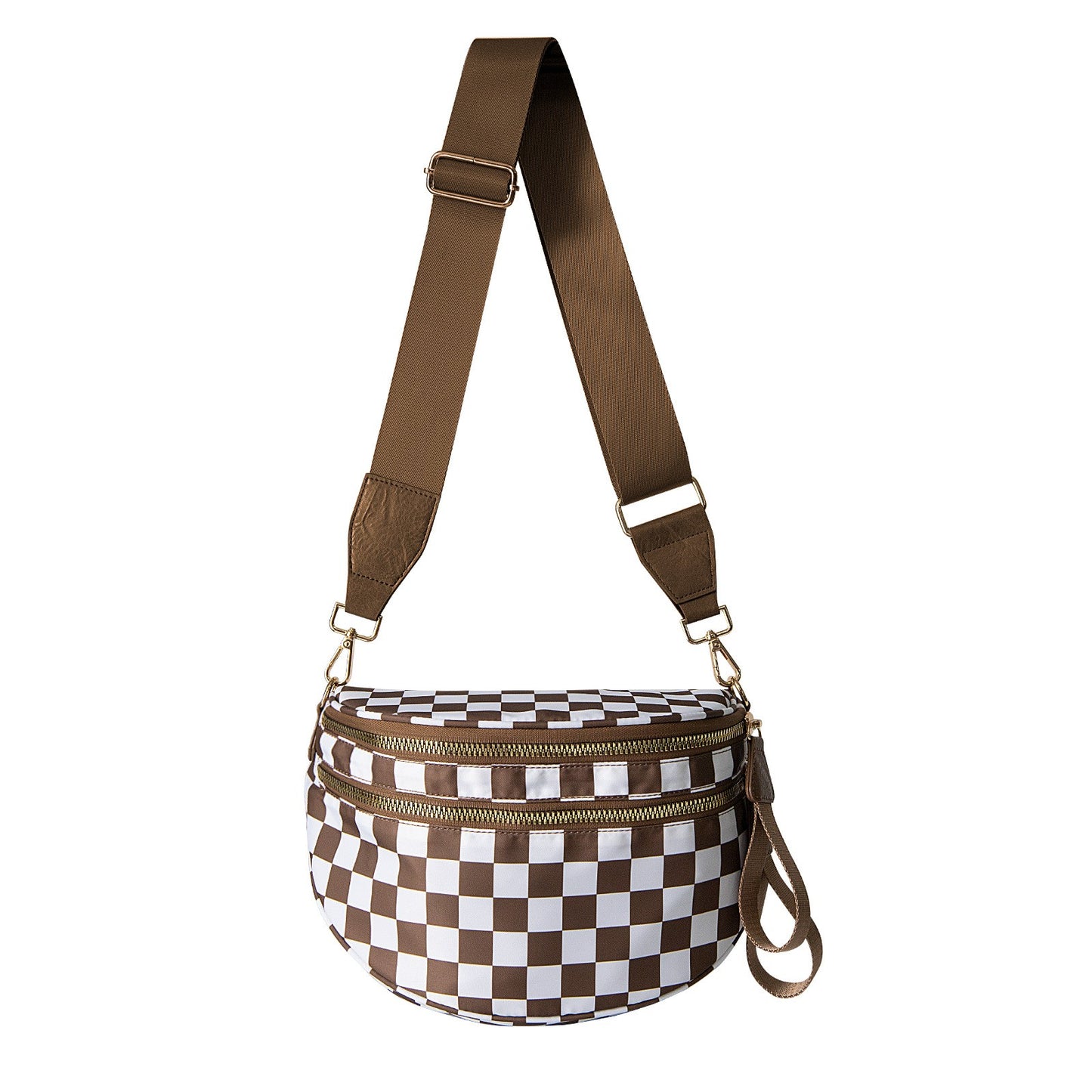 Checker Crossbody Sling Check Bag