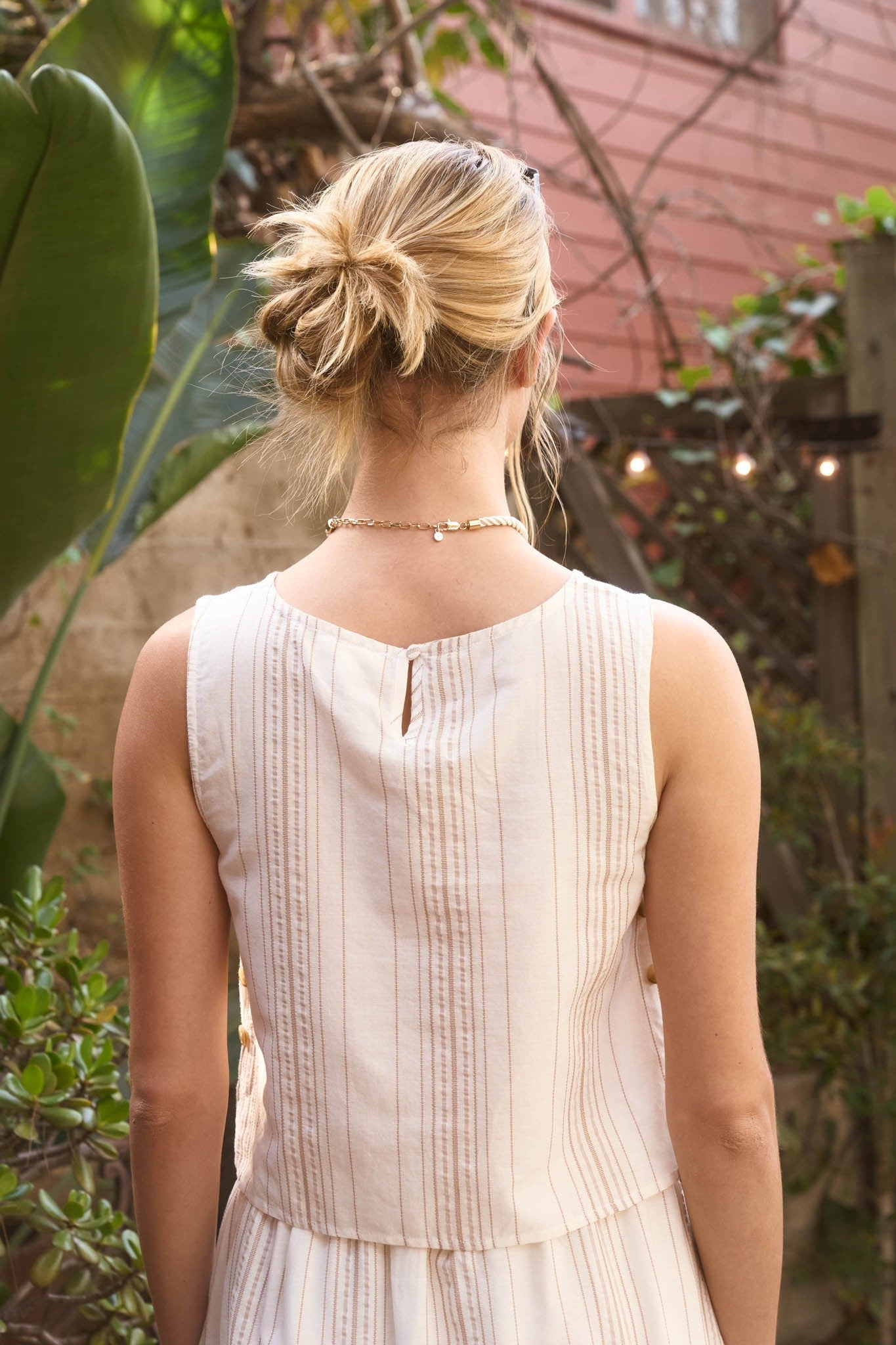 Sandbar Stripe Sleeveless Top