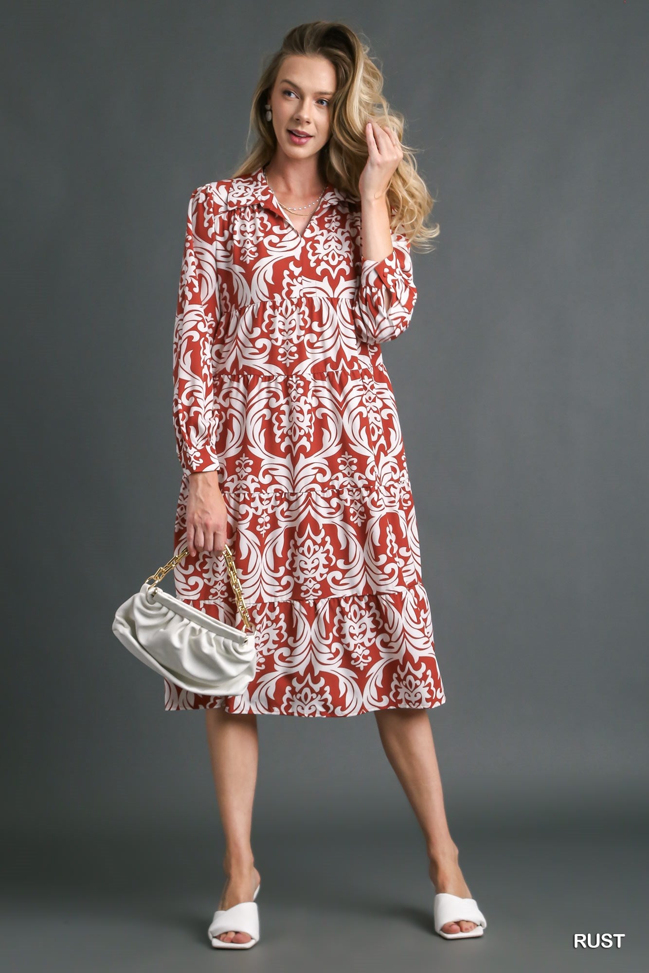 Fall Paisley Dress