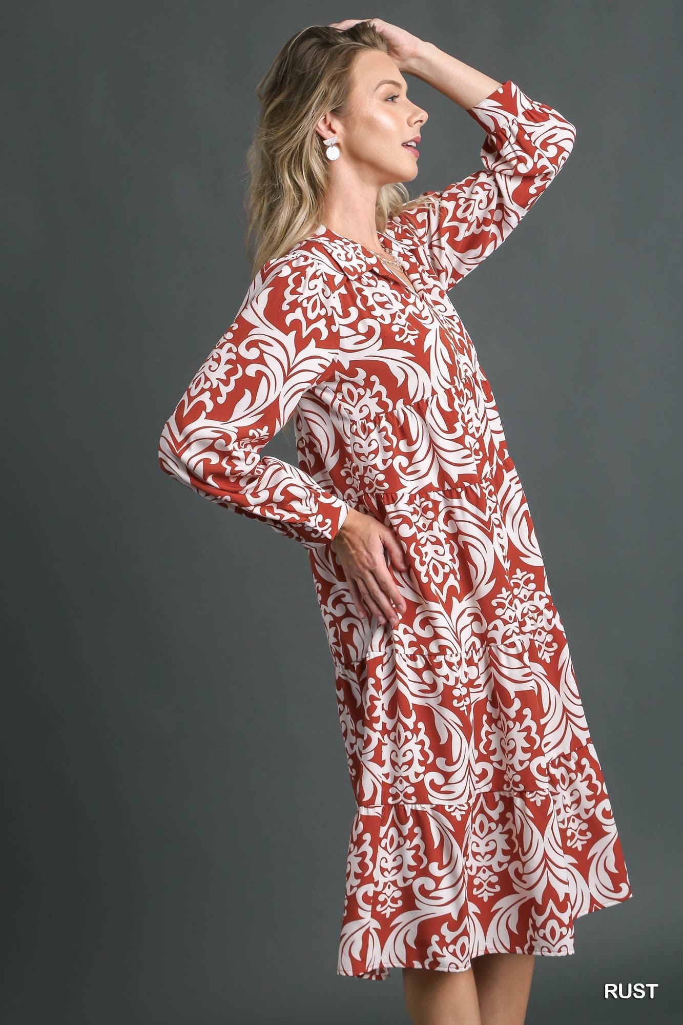 Fall Paisley Dress