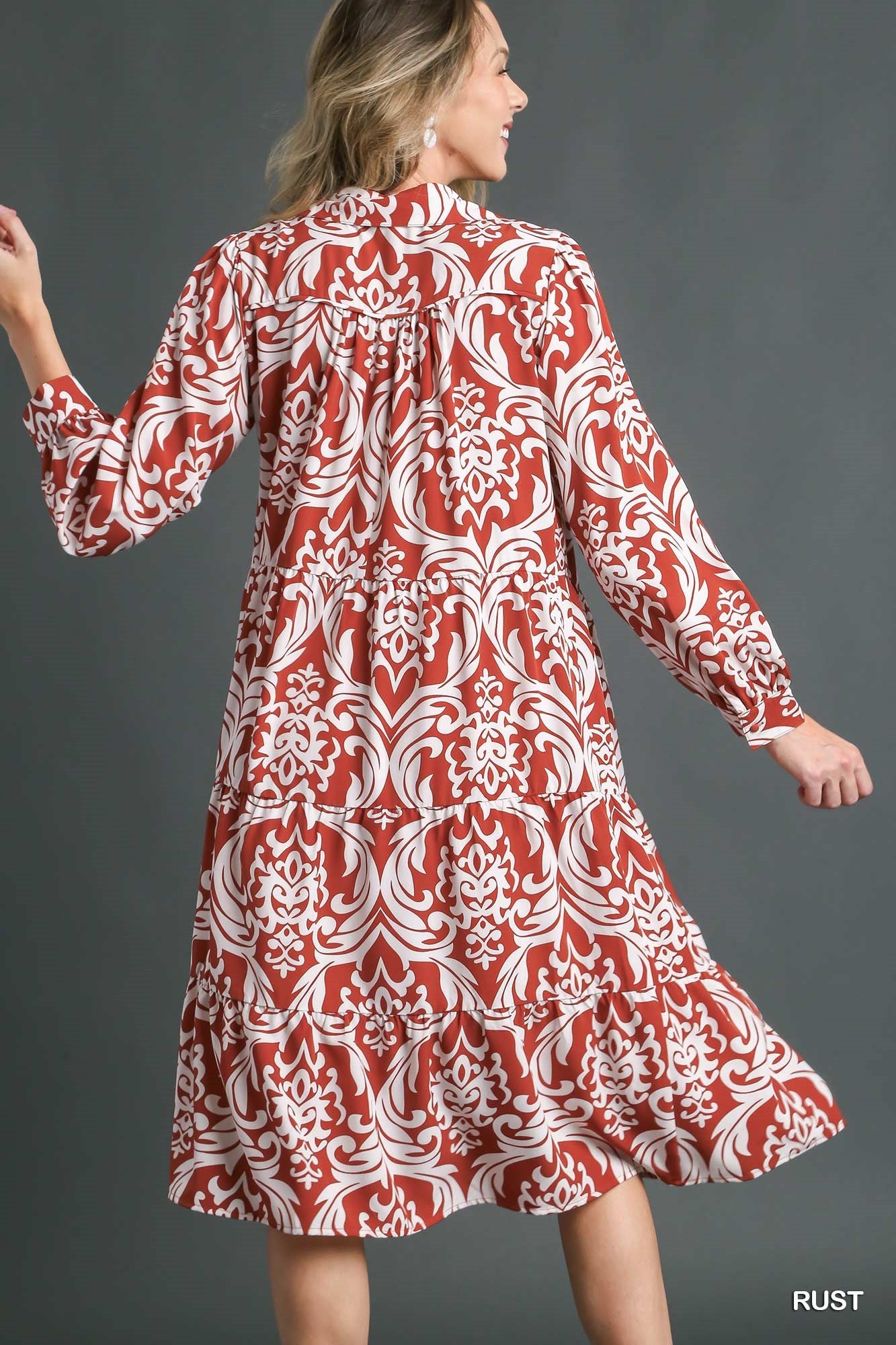 Fall Paisley Dress
