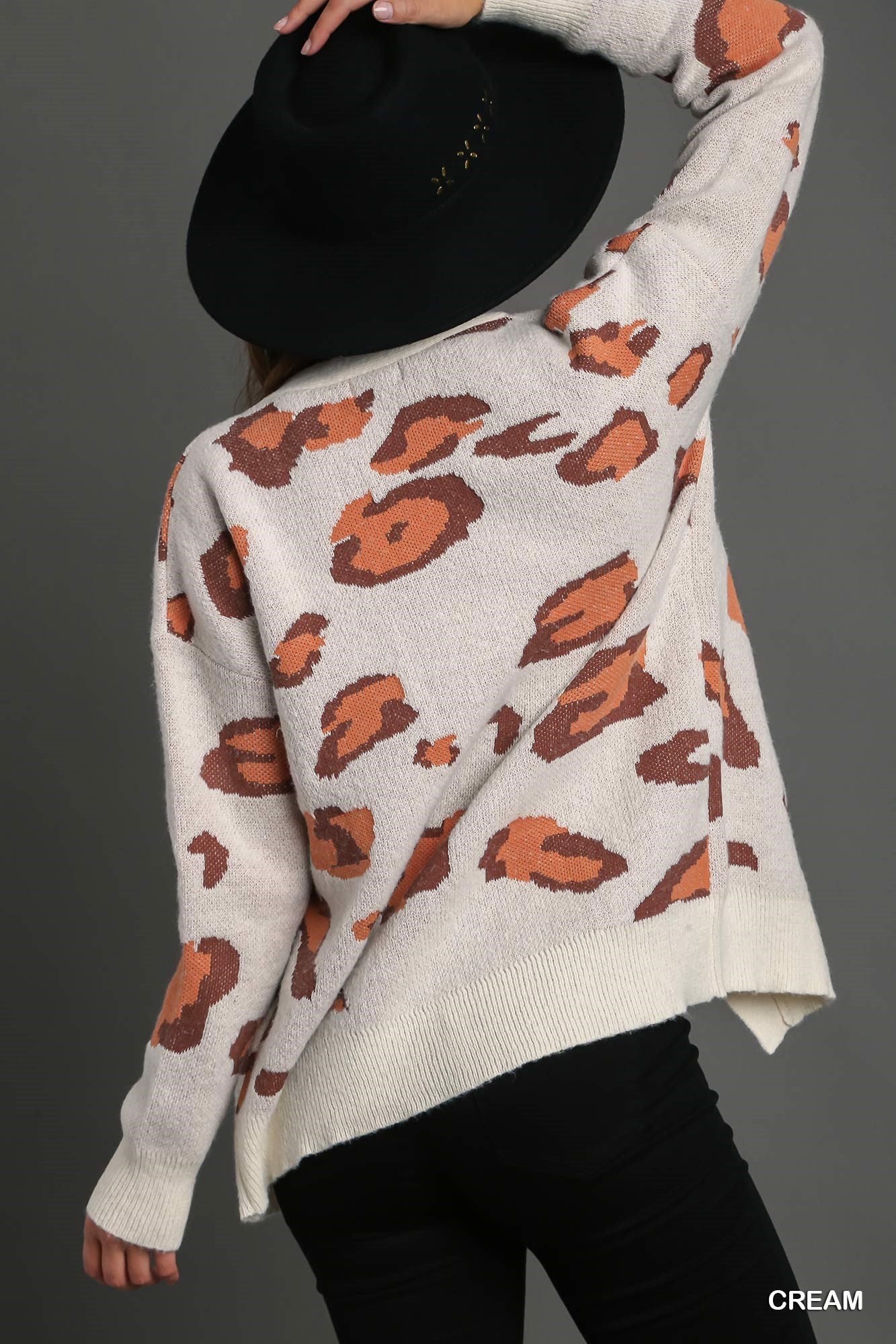 Leopard Print Cardigan