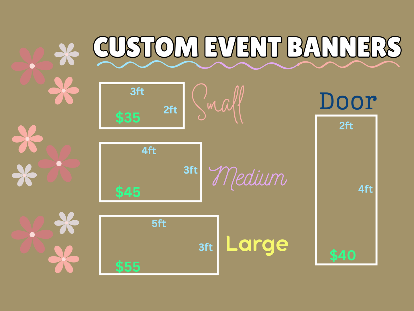Custom Event Banner