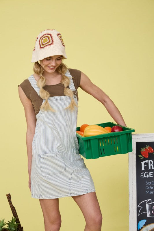 Picnic Perfect Overall Dress