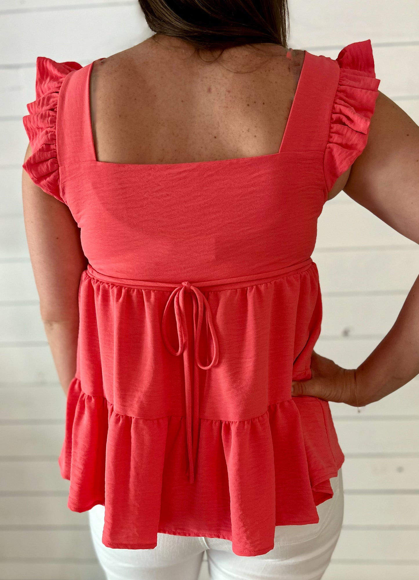 Square Neck Baby Doll Tank