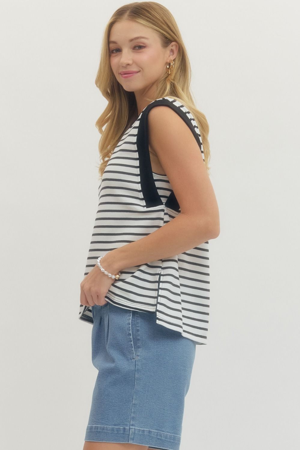 City Stroll Stripe Tank