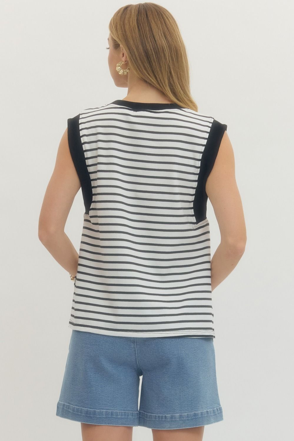 City Stroll Stripe Tank