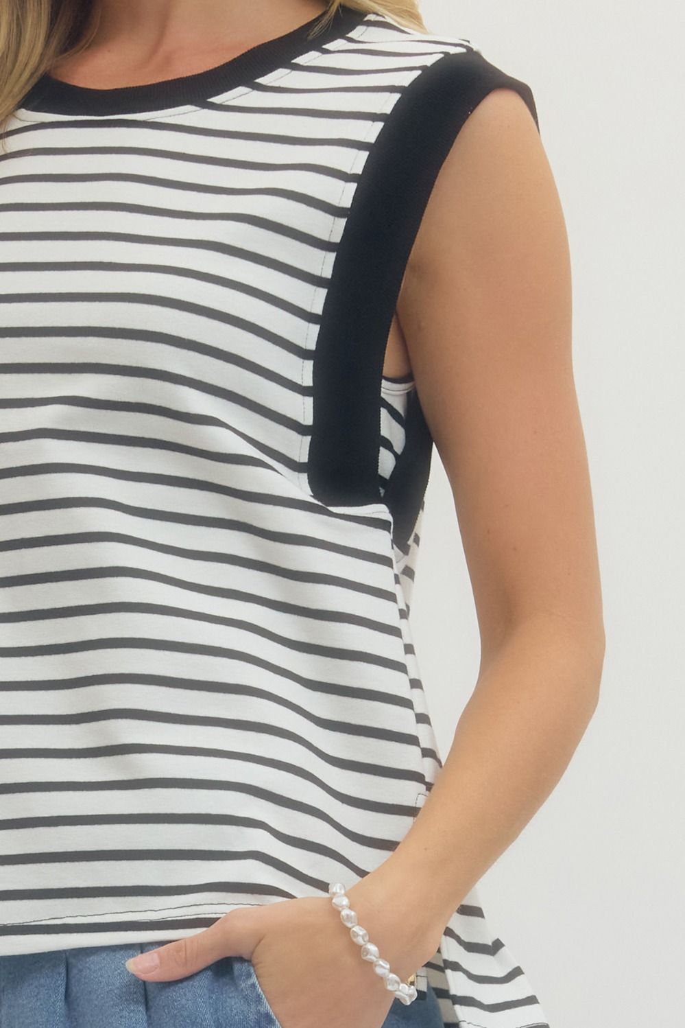 City Stroll Stripe Tank